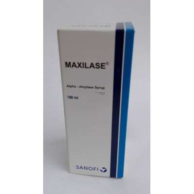 MAXILASE 200 CEIP unit/ml ( alpha amylase ) syrup 100 ml 